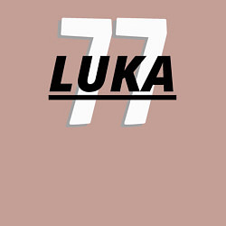 Свитшот хлопковый мужской 77 Luka, цвет: пыльно-розовый — фото 2