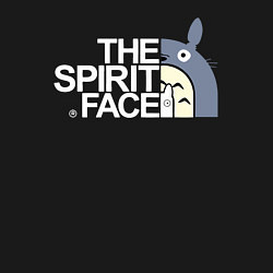 Свитшот хлопковый мужской Tororo - the spirit face, цвет: черный — фото 2