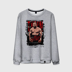Мужской свитшот Майк Тайсон мировой бокс