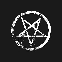 Свитшот хлопковый мужской Star pentagram, цвет: черный — фото 2