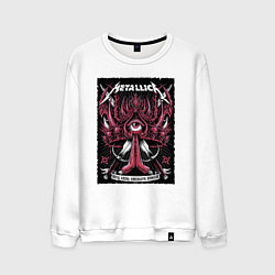 Мужской свитшот Metallica - royal arena Denmark