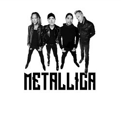 Свитшот хлопковый мужской Metallica - cool guys, цвет: белый — фото 2