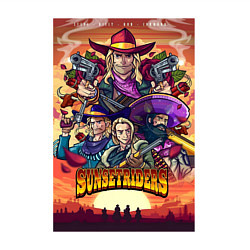 Свитшот хлопковый мужской Sunsetriders, цвет: белый — фото 2