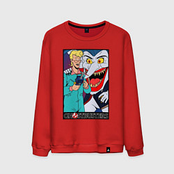 Мужской свитшот Ghostbusters - Egon and goblin