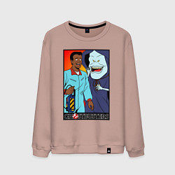 Мужской свитшот Ghostbusters - Winston and the sandman