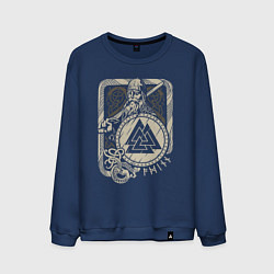 Мужской свитшот Воин с щитом и мечом