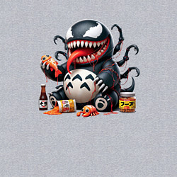 Свитшот хлопковый мужской Вентоторо - коллаба, цвет: меланж — фото 2