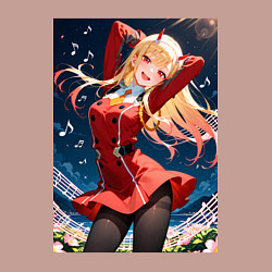 Свитшот хлопковый мужской Марин Китагава косплей 002 Darling in the Franxx, цвет: пыльно-розовый — фото 2