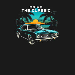 Свитшот хлопковый мужской Drive the classic, цвет: черный — фото 2