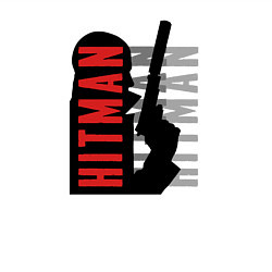 Свитшот хлопковый мужской Hitman - Агент 47, цвет: белый — фото 2