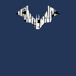 Свитшот хлопковый мужской Batman logo: Vengeance, цвет: тёмно-синий — фото 2