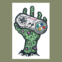 Свитшот хлопковый мужской Компьютерная жизнь в руках, цвет: авокадо — фото 2