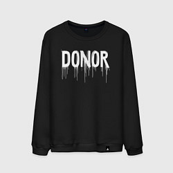 Мужской свитшот Донор граффити-стиль