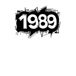 Свитшот хлопковый мужской Граффити 1989, цвет: белый — фото 2