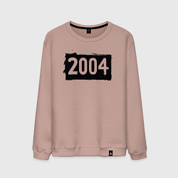 Свитшот хлопковый мужской Черный квадрат 2004, цвет: пыльно-розовый