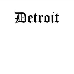 Свитшот хлопковый мужской Detroit Michigan - USA, цвет: белый — фото 2