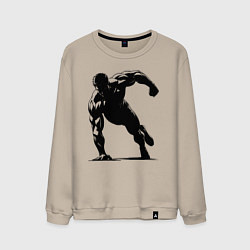 Мужской свитшот Отжимание на одной руке