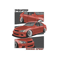 Свитшот хлопковый мужской Toyota Altezza - Lexus IS300 Японский Стиль, цвет: белый — фото 2