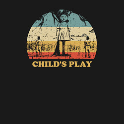 Свитшот хлопковый мужской Детская игра, цвет: черный — фото 2