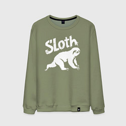Мужской свитшот Граффити ленивец