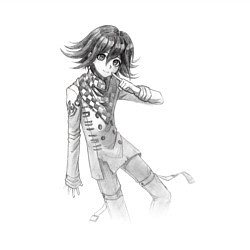 Свитшот хлопковый мужской Данганронпа V3 - Кокичи Ома, цвет: белый — фото 2