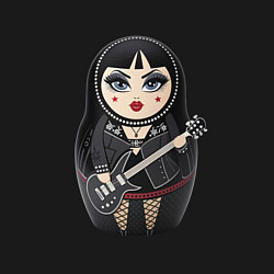 Свитшот хлопковый мужской Матрешка Gothic, цвет: черный — фото 2
