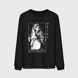 Свитшот хлопковый мужской Фрирен - old poster, цвет: черный