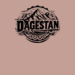 Свитшот хлопковый мужской Горный Дагестан, цвет: пыльно-розовый — фото 2