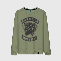 Мужской свитшот Metallica: since 1981