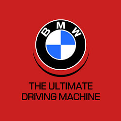 Свитшот хлопковый мужской BMW Driving Machine, цвет: красный — фото 2