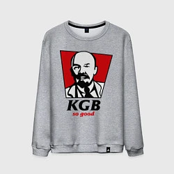 Свитшот хлопковый мужской KGB: So Good, цвет: меланж