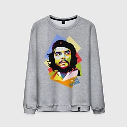 Свитшот хлопковый мужской Che Guevara Art, цвет: меланж