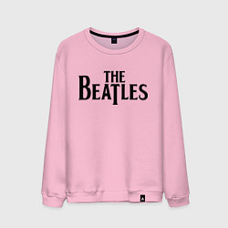 Свитшот хлопковый мужской The Beatles, цвет: светло-розовый