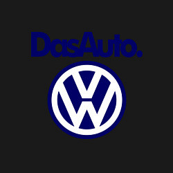 Свитшот хлопковый мужской Volkswagen Das Auto, цвет: черный — фото 2