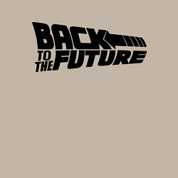 Свитшот хлопковый мужской Back to the future, цвет: миндальный — фото 2