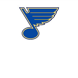 Свитшот хлопковый мужской St Louis Blues, цвет: белый — фото 2