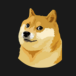 Свитшот хлопковый мужской Doge, цвет: черный — фото 2