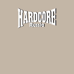 Свитшот хлопковый мужской Hardcore Russia, цвет: миндальный — фото 2