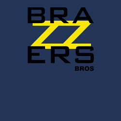 Свитшот хлопковый мужской Brazzers Bros, цвет: тёмно-синий — фото 2