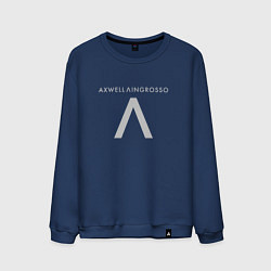 Свитшот хлопковый мужской Axwell & Ingrosso, цвет: тёмно-синий