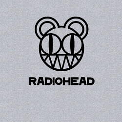 Свитшот хлопковый мужской Radiohead, цвет: меланж — фото 2