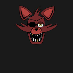 Свитшот хлопковый мужской Foxy FNAF, цвет: черный — фото 2