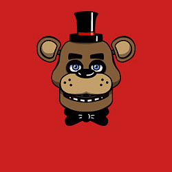Свитшот хлопковый мужской Freddy FNAF, цвет: красный — фото 2