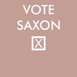 Свитшот хлопковый мужской Vote Saxon, цвет: пыльно-розовый — фото 2