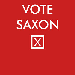 Свитшот хлопковый мужской Vote Saxon, цвет: красный — фото 2