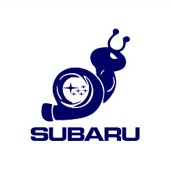 Свитшот хлопковый мужской Subaru, цвет: белый — фото 2