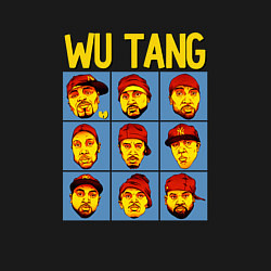 Свитшот хлопковый мужской Wu-Tang Clan Faces, цвет: черный — фото 2