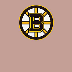 Свитшот хлопковый мужской Boston Bruins, цвет: пыльно-розовый — фото 2