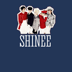 Свитшот хлопковый мужской Shinee, цвет: тёмно-синий — фото 2