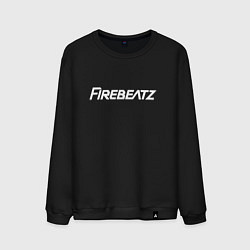 Свитшот хлопковый мужской Firebeatz, цвет: черный